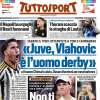 La prima pagina di Tuttosport: "Thuram scaccia le streghe di Lautaro"
