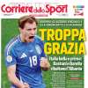 Troppa grazia, Italia bella e prima con Barella-Bastoni: la prima pagina del Corriere dello Sport