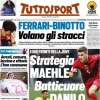 Tuttosport apre con i due fronti della Juve: "Strategia Maehle, batticuore Danilo"