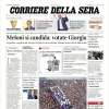 L’Inter si regala la festa stellata, il Corriere della Sera dopo la giornata di ieri