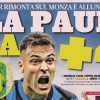 "La paura fa +4": la prima pagina de La Gazzetta dello Sport sull'Inter in vetta