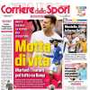 "Sprint Inter e Napoli per Hermoso": la prima pagina del Corriere dello Sport di oggi