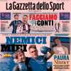 Conte e Inter, nemici miei. Duello scudetto al veleno: la prima pagina della Gazzetta dello Sport