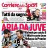 "Calhanoglu, Juve a rischio. Asllani salta anche Berna": la prima pagina de Il Corriere dello Sport