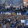 L'Inter alza il 21esimo Scudetto! Le immagini della festa della squadra