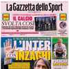 "Bufera ultras, frecciata Spalletti. L'Inter sta con Inzaghi": La Gazzetta dello Sport in prima pagina