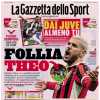 Thuram a rischio per il Genoa. La prima pagina della Gazzetta dello Sport