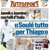 Genoa-Inter apre la Serie A: la prima pagina di Tuttosport