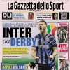 "Sempre Inter, ora altri due derby": l'apertura di Gazzetta dello Sport