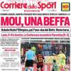 L'apertura del Corriere dello Sport: "Mou, una beffa". Betis corsaro all'Olimpico