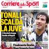 Tonali scalda la Juve, decisive le cessioni di Yildiz e Fagioli. Il Corriere dello Sport in prima pagina