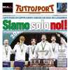 La prima pagina di Tuttosport, che scarica Rabiot: "Meglio Thuram. E guadagna un quarto"