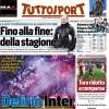 Delirio Inter, la parata della vittoria: l'apertura dell'edizione odierna di Tuttosport