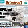 "L'ultrà dell'Inter mette in una posizione scomoda Marotta. Violato l'articolo 4?": la prima pagina di TuttoSport