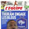 "Thuram coinvolge i Bleus". L'Equipe dedica la prima pagina al nerazzurro