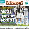 "Il campo, la Juve: stress Inter". La prima pagina dell'edizione odierna di Tuttosport 