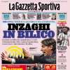 La prima pagina della Gazzetta dello Sport: "Inzaghi in bilico, ora si gioca la panchina"