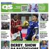 Derby, show da batticuore. La prima pagina del QS - Quotidiano Sportivo