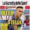 L'Inter sogna la vetta di Champions, pronti 8 cambi: la Gazzetta dello Sport in prima pagina