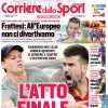 "Frattesi e le colpe dell'Europeo, la Juve procede verso David": Il Corriere dello Sport in apertura 