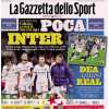 "Ahi Inter, cade al novantesimo": l'apertura dell'edizione odierna di Gazzetta dello Sport