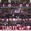 Lo striscione del Torino contro la Juve: "M***e e FIGC: il legame indegno"