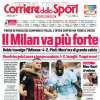 Il Corsport titola: "Il Milan va più forte, l'Inter soffre ma tiene il passo