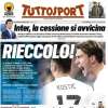  Tuttosport in prima pagina: "Inter, la cessione si avvicina"