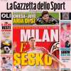 Inter, serve un'altra punta. Arnautovic ai saluti? La prima pagina de La Gazzetta dello Sport 