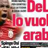 "DeLa lo vuole arabo": la prima pagina del Corriere dello Sport su Osimhen