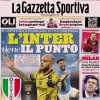 "L'Inter regge e il Napoli rimane in scia": la prima pagina de La Gazzetta dello Sport