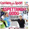 "Aspettando godo. Conte attende il risultato del derby d'Italia": la prima pagina de Il Corriere dello Sport