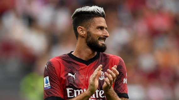 Milan, Giroud: "Schiaffo in faccia nel derby, ma oggi siamo primi in classifica"