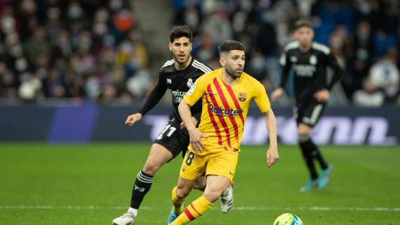 Jordi Alba non chiude le porte alla Serie A: "Campionato cresciuto tanto, è attarente"