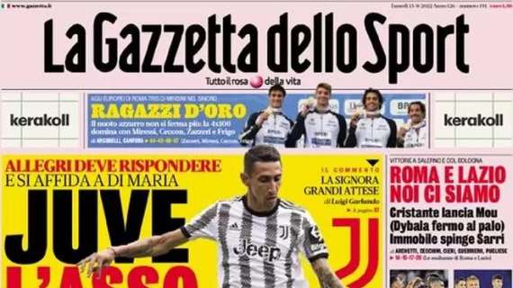 L'apertura de La Gazzetta dello Sport - Inzaghi urla, avvisi al club sul mercato