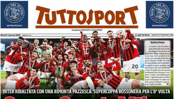 "Diavolo d'un Conceiçao! Inter, questa fa male": l'apertura di Tuttosport