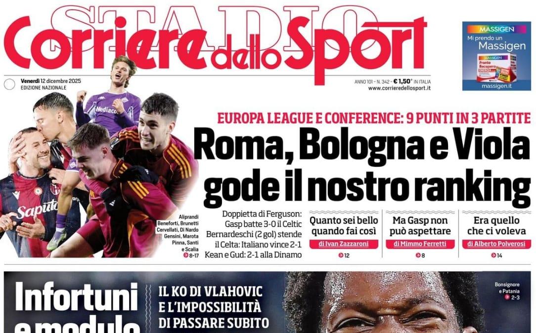 "Inter, sono solide realtà": l'apertura del Corriere dello Sport sui ricambi nerazzurri
