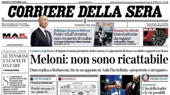 Corriere della Sera - "Un mese di alta tensione per le otto sorelle"