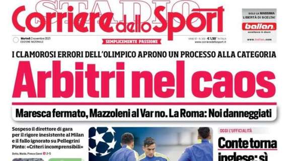 Corriere dello Sport: "Conte torna inglese, sì al Tottenham"