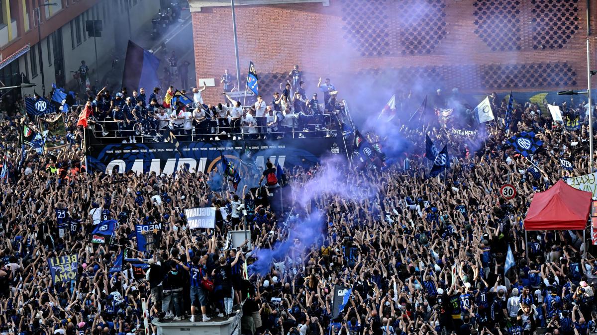 Fabio De Luigi: "E' la mia prima volta alla festa scudetto! Quanto soffro durante le partite..."