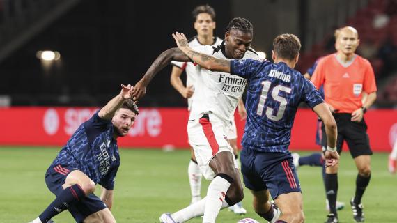 Buone notizie per il Milan, Leao si allena in gruppo