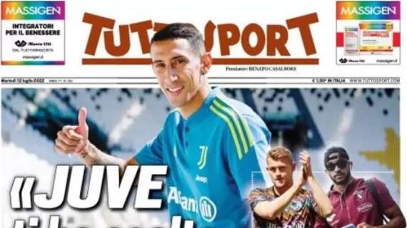 Tuttosport in prima pagina: "De Ligt-Bayern, ci siamo quasi. E Bremer freme"