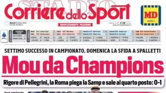 L'apertura del CorSport: "Mou da Champions". José batte Stankovic a Marassi