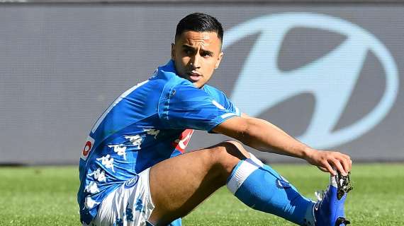 Napoli, Spalletti perde i pezzi: Ounas assente per la sfida con l'Inter