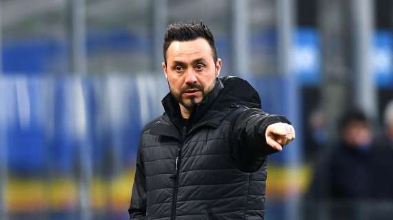 De Zerbi: "La gara è decisiva, trovo un'Inter che non si accontenta più"