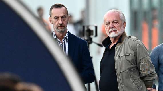 De Laurentiis: "Gli arbitri non sono favorevoli al Var, ma per il bene del calcio vanno chiamati al monitor"