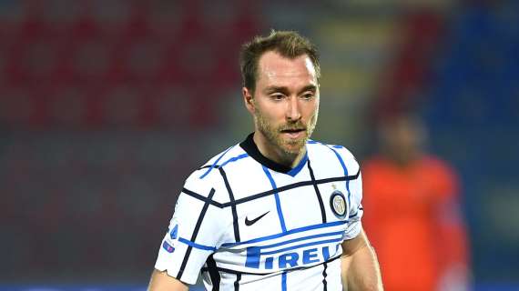 Eriksen, il danese ha rassicurato il mondo Inter mostrandosi sorridente