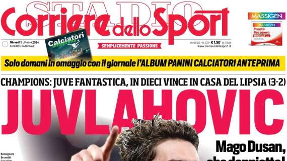 L'Inter finanziava gli ultrà, scena muta di fronte ai pm. La prima pagina del Corriere dello Sport