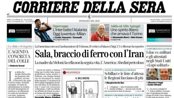 "Ci pensa Denzel. L'Inter è in finale", il Corriere della Sera