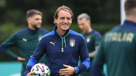 Azzurri: 39 convocati da Mancini per Argentina e Nations League